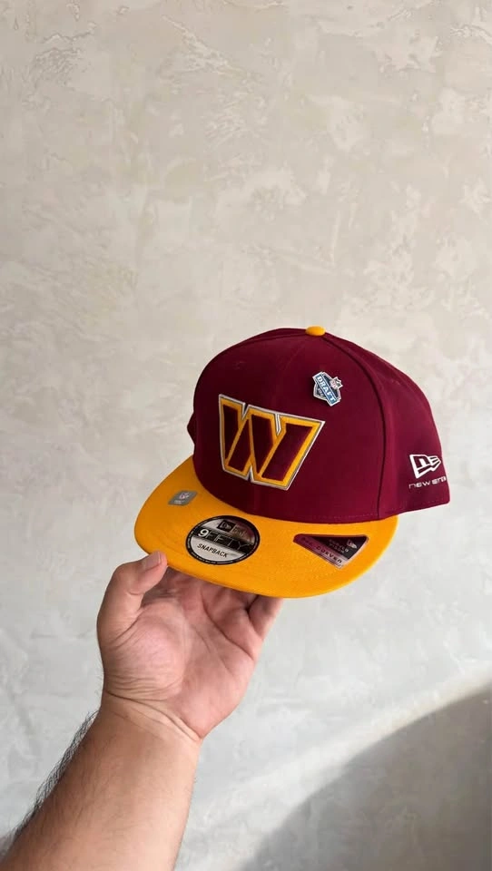 Washington Commanders 9FIFTY Snapback - NFL Draft 2026 Pin - New