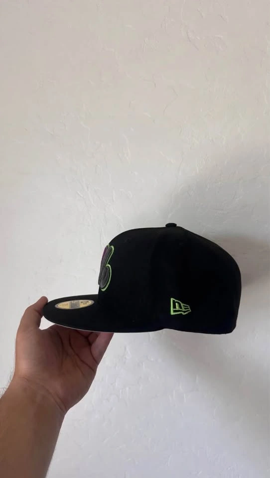 New Era 59FIFTY Montreal Expos Black - 7 3/8, 7 1/2 - Rare - photo 3