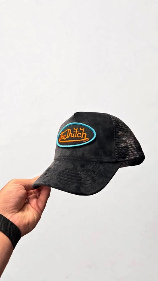 Von Dutch Trucker Hats - 4 Styles - Black, Beige, Red, Grey