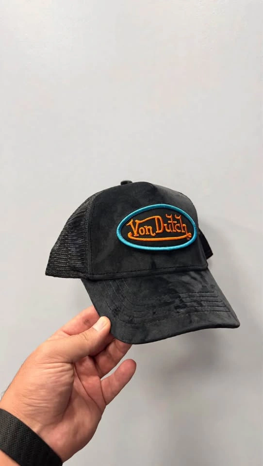Von Dutch Trucker Hats - 4 Styles - Black, Beige, Red, Grey - photo 2