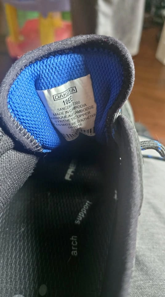 DAKOTA 10EE Steel Toe Work Shoes