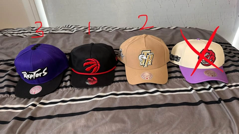 New Era Toronto Raptors Hat - SnapBack Adjustable - photo 4