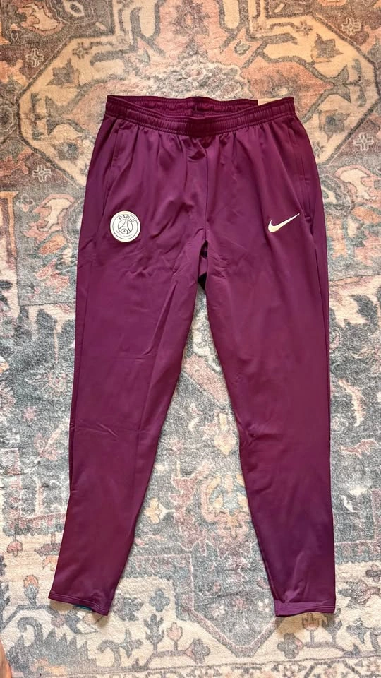 Nike PSG Burgundy Track Pants - New
