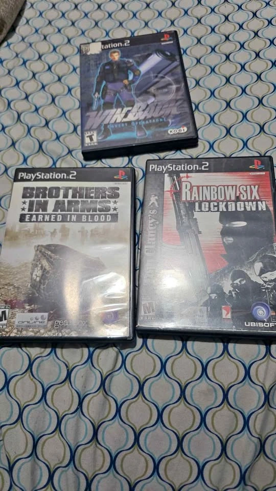 3 PS2 Games Bundle
