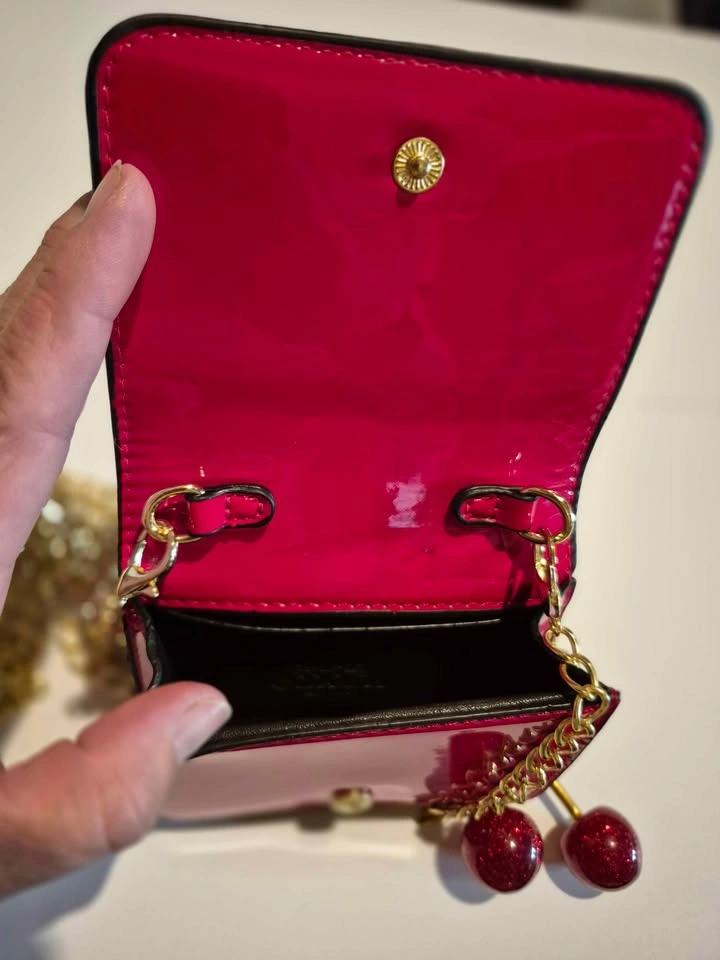 Coach Boxed Mini Wallet on a Chain (red) - photo 5