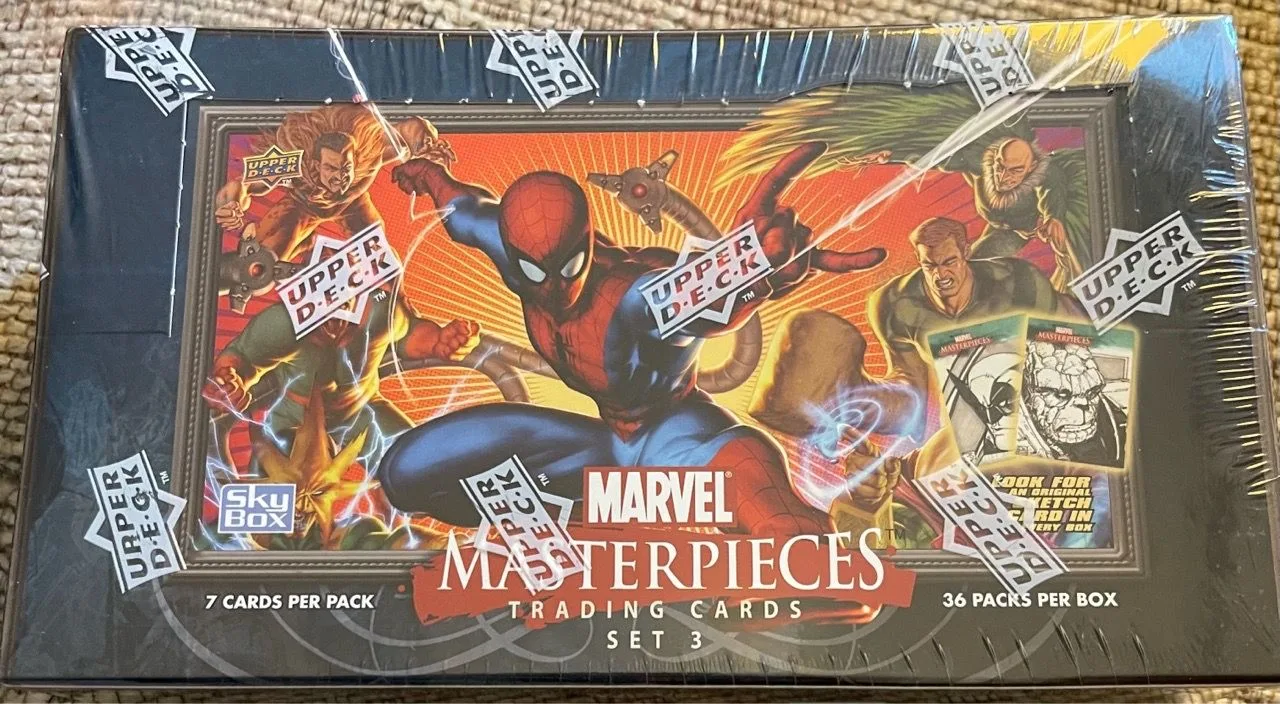 2008 Upper Deck Marvel Masterpieces Series 3 Hobby Box