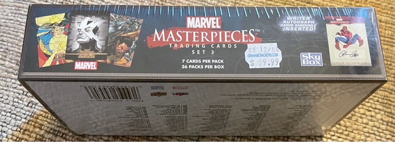 2008 Upper Deck Marvel Masterpieces Series 3 Hobby Box - photo 5