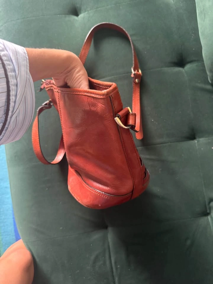 Woven Leather Crossbody Bag - photo 2