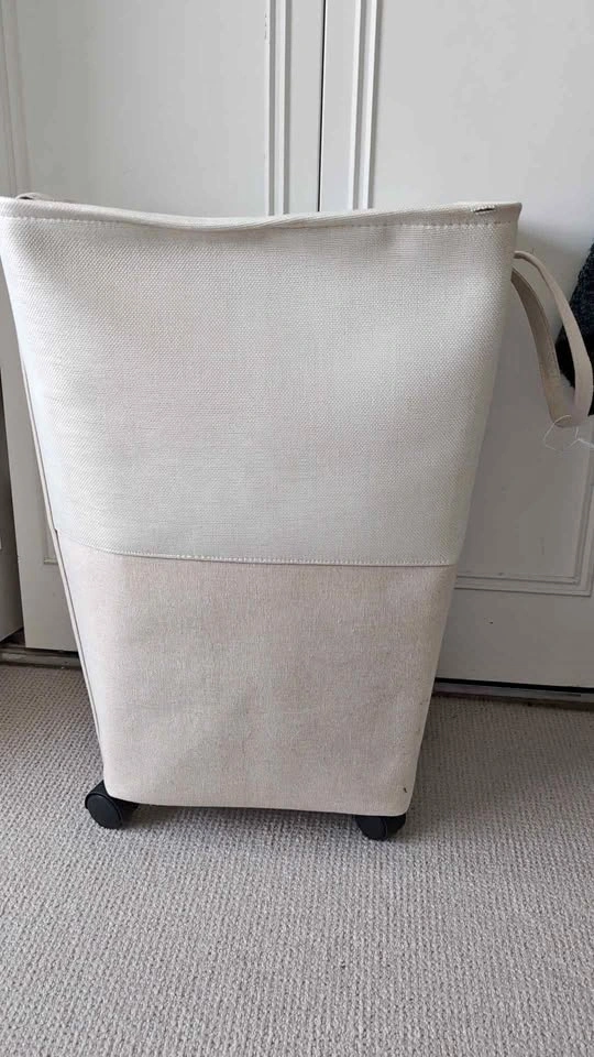 Like New - clean - laundry hamper (read description)