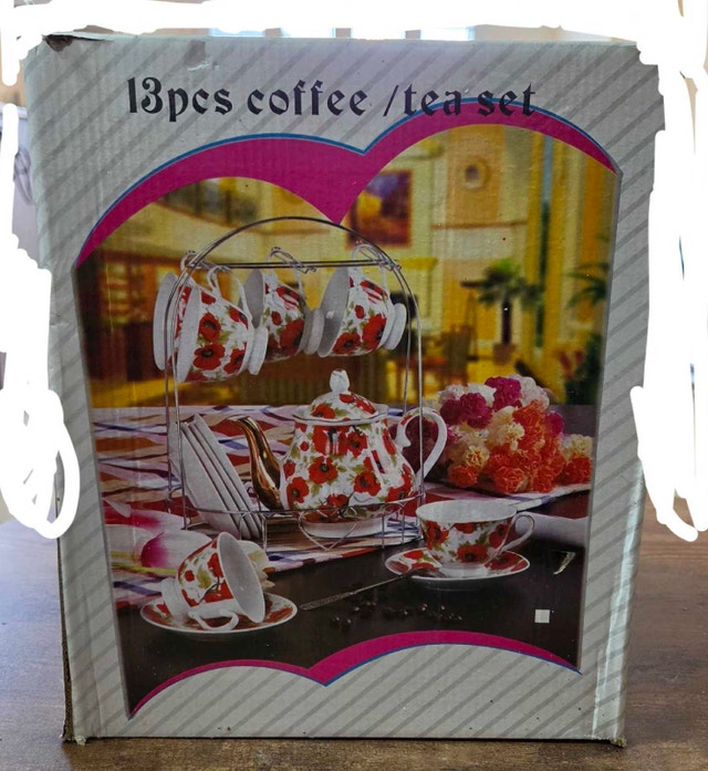 13 pcs tea set