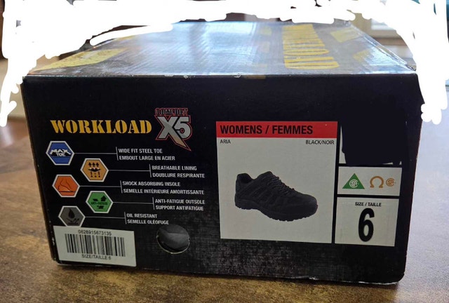 Workload X5 womens work shoe - photo 2