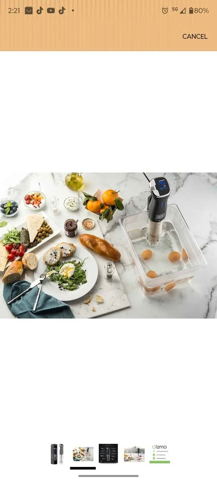 NEW UNUSED SOUS VIDE IMMERSION CIRCULATOR - photo 3