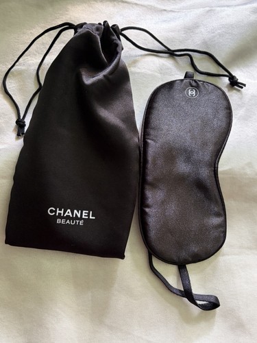 NIB - Chanel Silk Sleep Mask Black - Chanel Beauté - photo 2