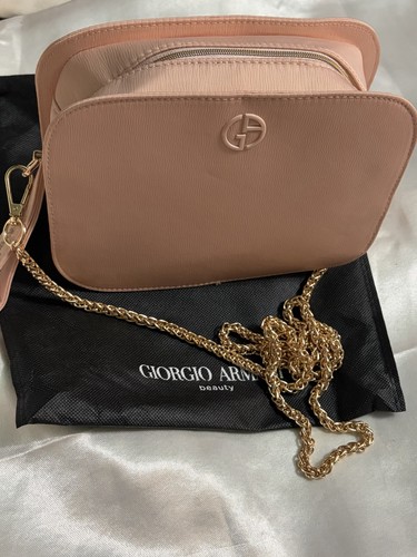 Giorgio Armani Beauty 3-Piece Set: Bag, Mirror, and Tint