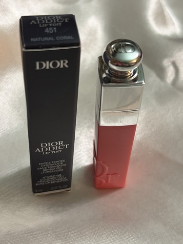 New Christian Dior Addict Lip Tint Natural Coral