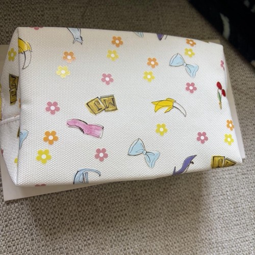 Marc Jacobs Fragrances White Graphic Charm Makeup Bag Pouch - photo 4