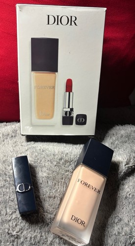 NEW Dior Forever Matte Foundation Gift Set - Shade 1N Neutral