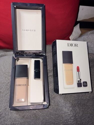 NEW Dior Forever Matte Foundation Gift Set - Shade 1N Neutral - photo 3