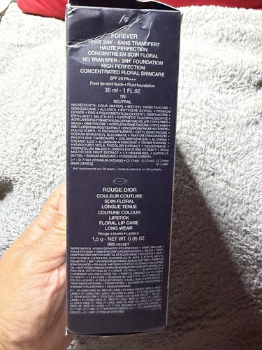 NEW Dior Forever Matte Foundation Gift Set - Shade 1N Neutral - photo 5