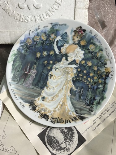 MINT Porcelain Vintage Limoges Plates Les Femmes du Siecle - photo 2