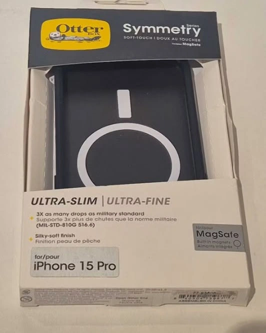 OtterBox Symmetry Series Case for iPhone 15 - Black - photo 2
