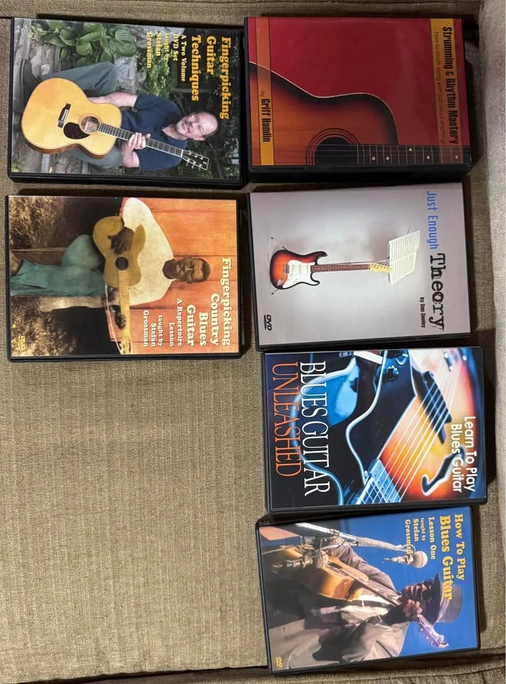 Guitar Lesson DVD’s - photo 3