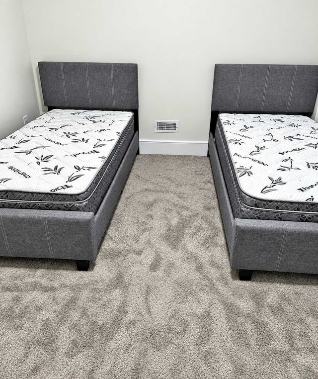 2 Twin Size Bed Frame With Mattress