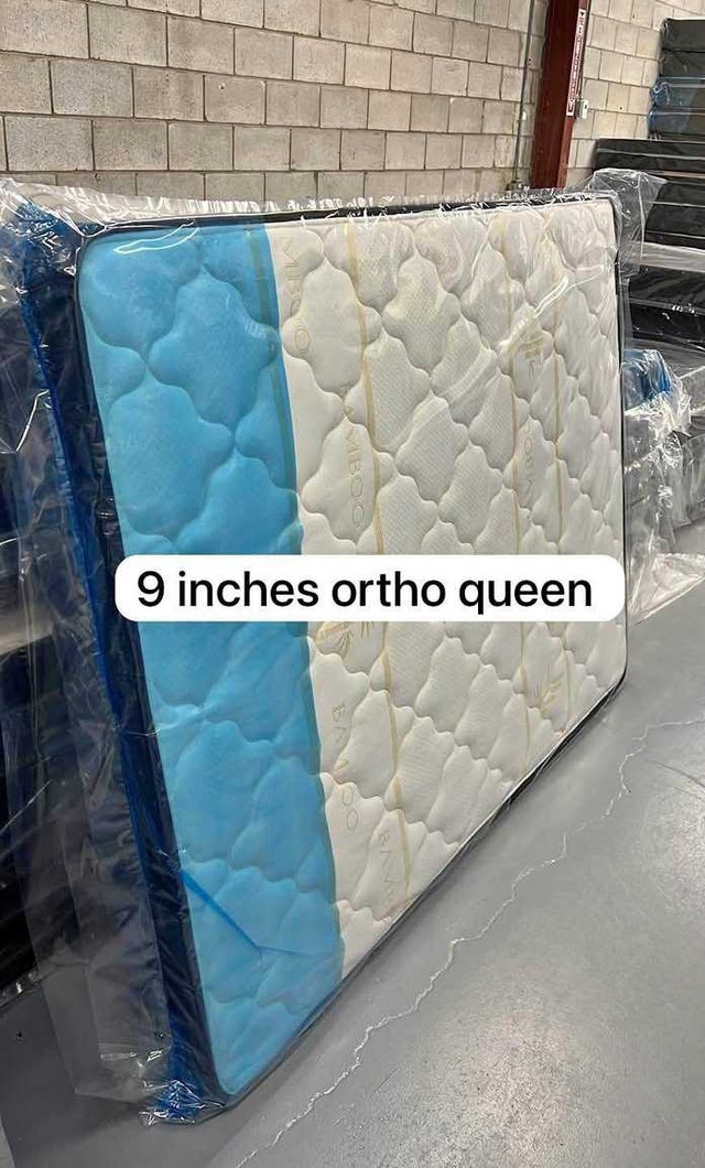Premium Queen Size Orthopedic Spring Mattress (Brand New)