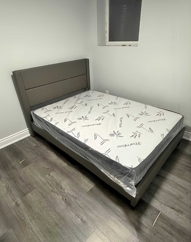Queen Size Bed Frame With Mattress