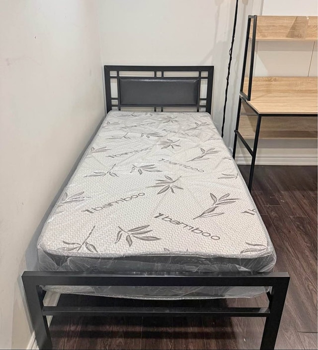 SINGLE SIZE BRAND NEW BED FRAMES WITH MATTRESS