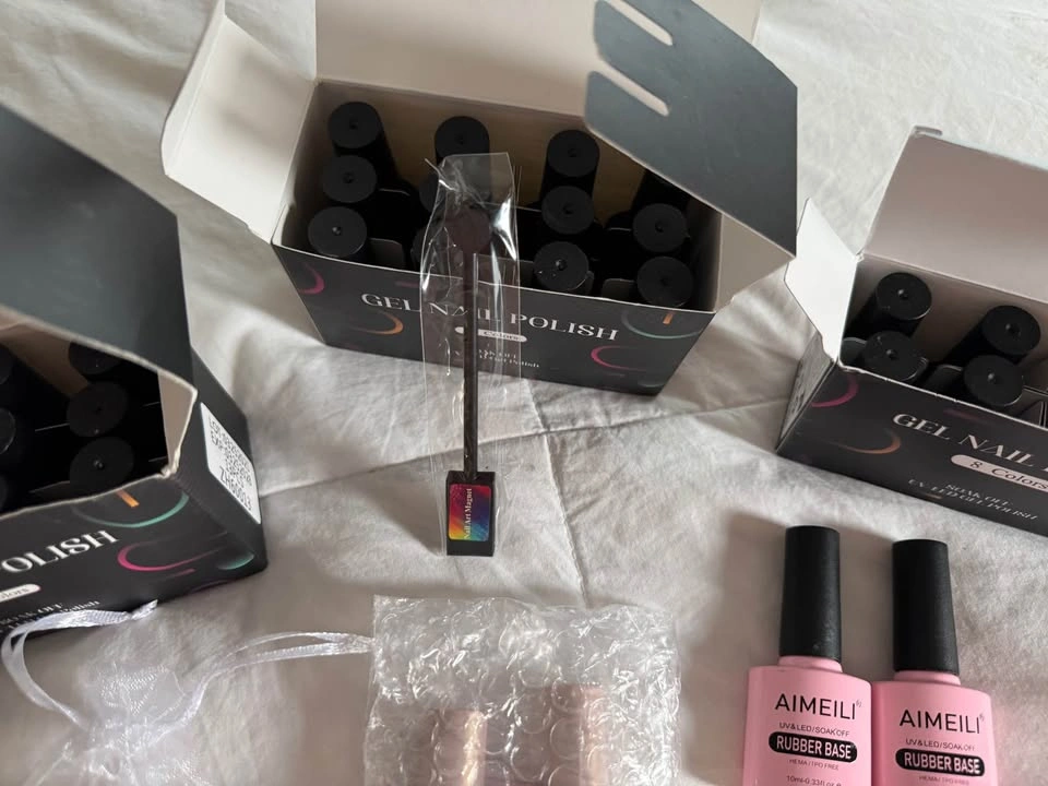 Brand New LED Soak Off Gel Polish & Nail Art Set - photo 2