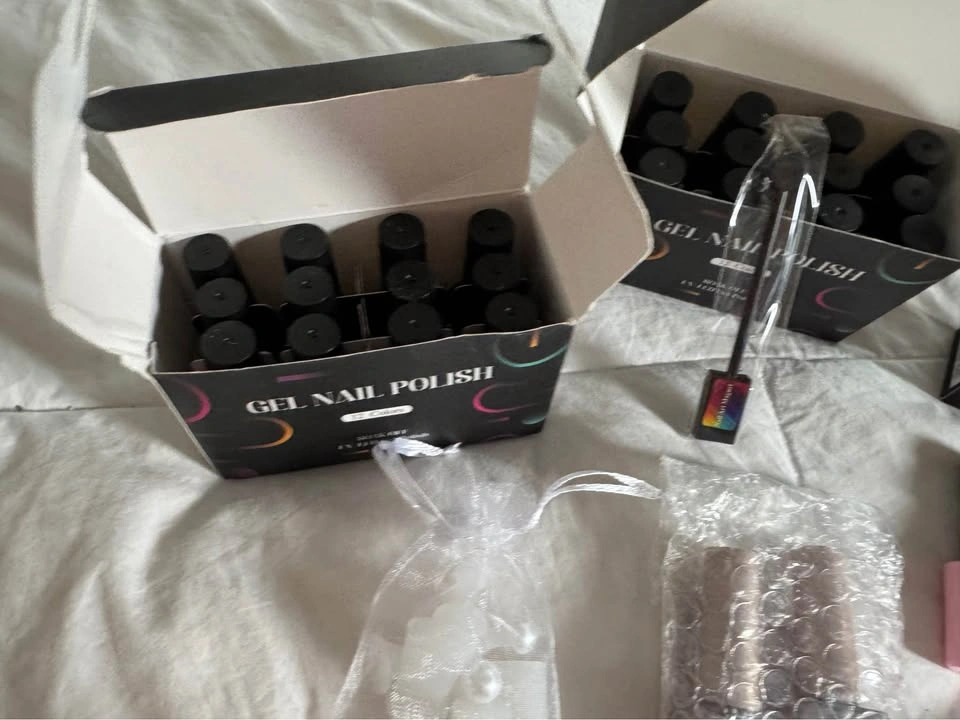 Brand New LED Soak Off Gel Polish & Nail Art Set - photo 3