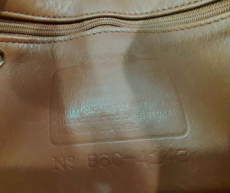 Vintage TAN Coach Shoulder bag B6C 4148 MADE IN USA - photo 3