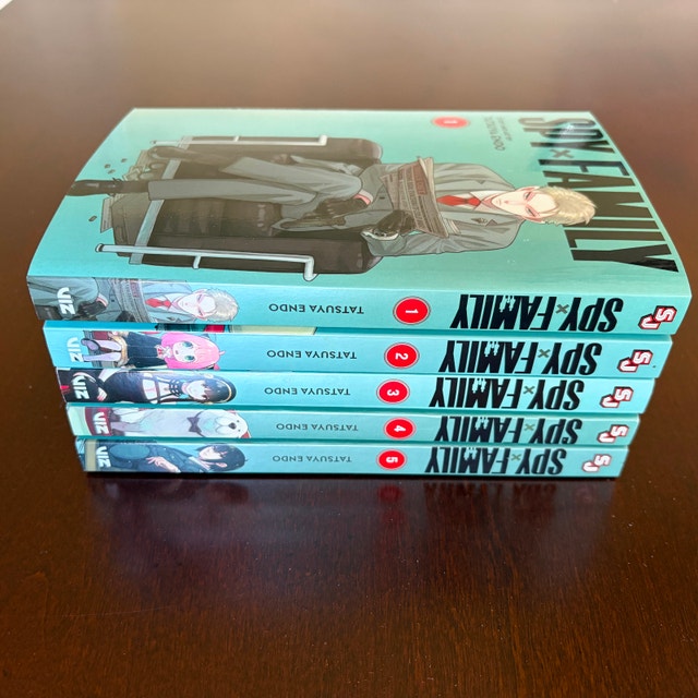SPY x FAMILY Books Vol. 1–5 • English Manga Set