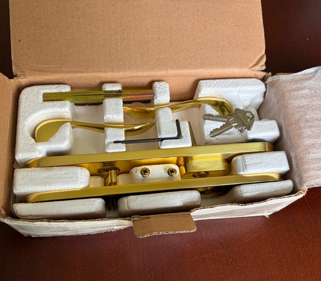 Marvin 10148115 French Door Active Trim Handle Set • NEW