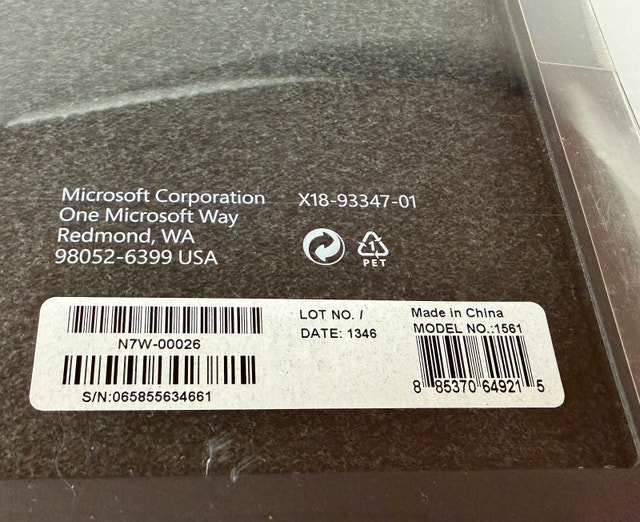 Microsoft Surface Type Cover 2 Keyboard 1561 – NEW Open Box - photo 5