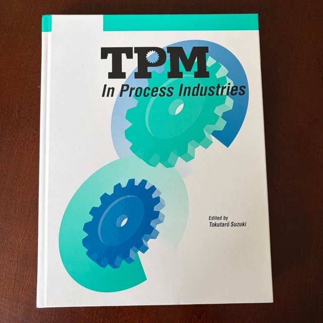 TPM in Process Industries • Tokutaro Suzuki • Hardcover Book