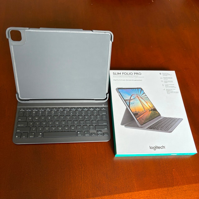 Logitech Slim Folio Pro Keyboard Case for iPad Pro 12.9"