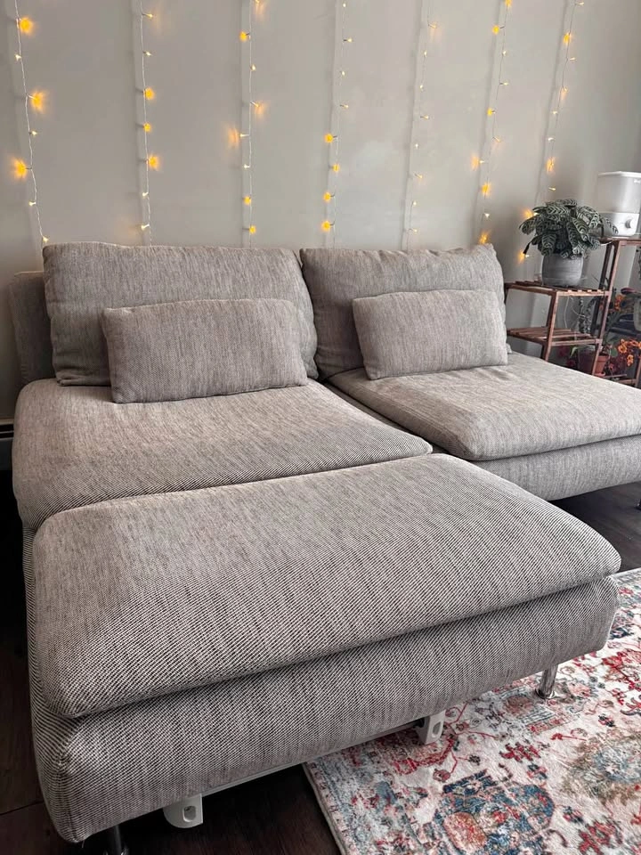 IKEA SÖDERHAMN Loveseat with Chaise
