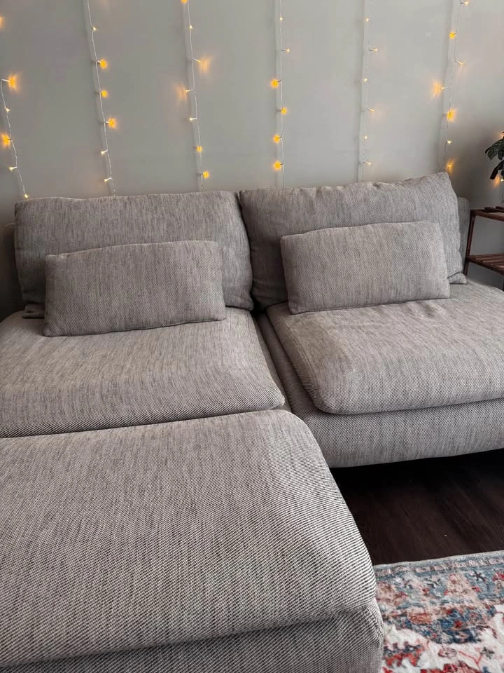 IKEA SÖDERHAMN Loveseat with Chaise - photo 2