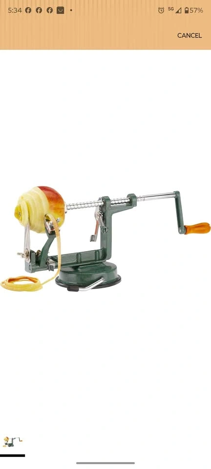 APPLE & POTATO PEELER, CORER AND SLICER - photo 3