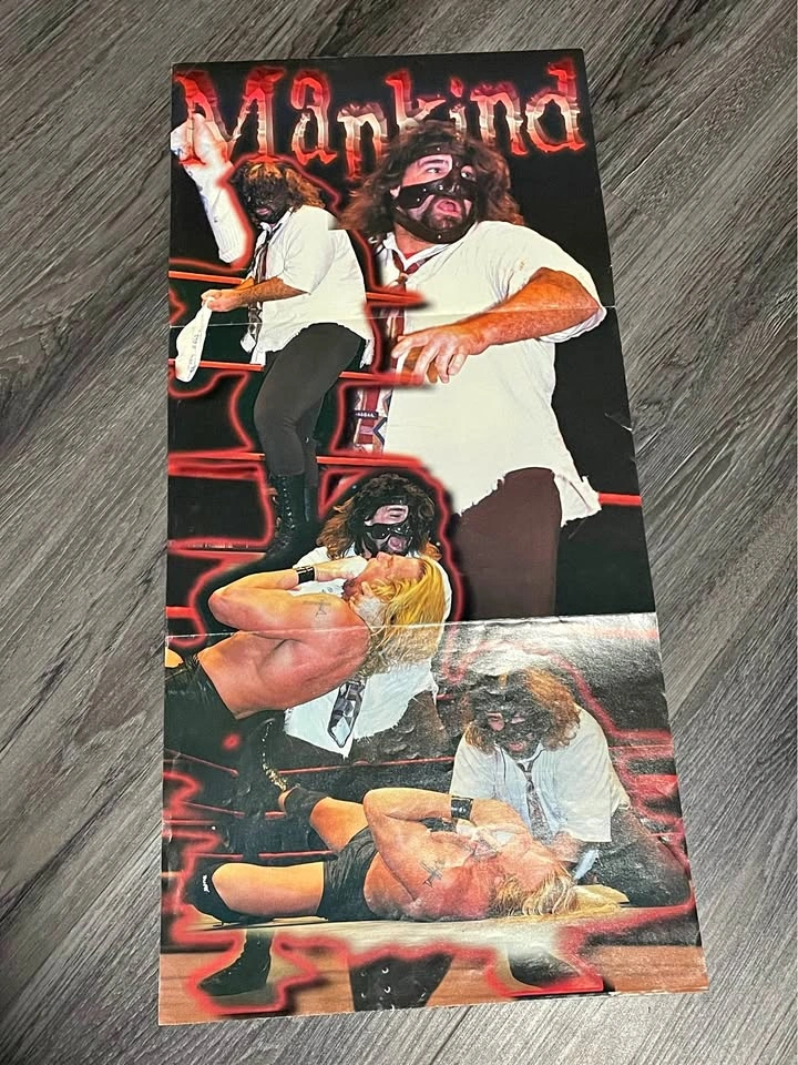 Four Horsemen & Mankind Double-Sided Poster (Chris Benoit Autogr