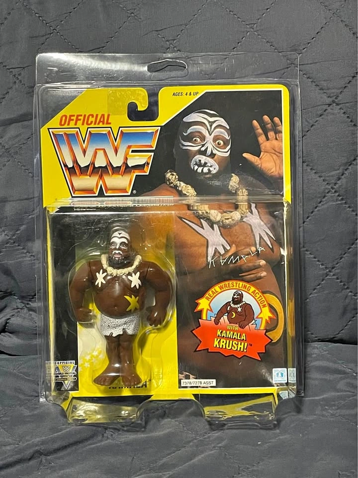 WWF Hasbro: Kamala - Series #7 (MOC)