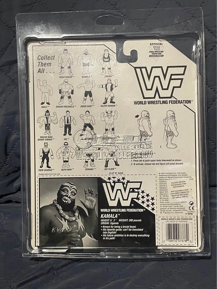 WWF Hasbro: Kamala - Series #7 (MOC) - photo 2