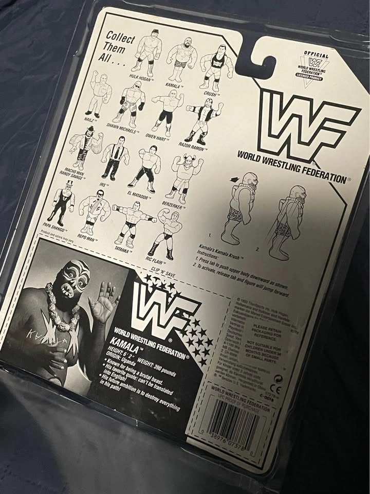 WWF Hasbro: Kamala - Series #7 (MOC) - photo 4