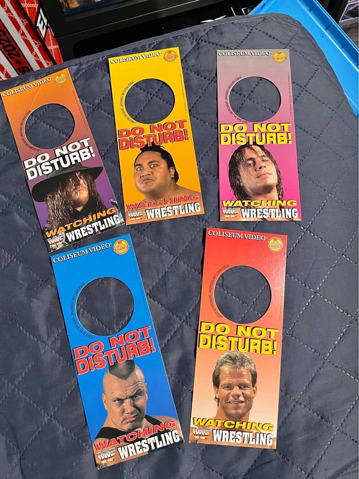 WWF Coliseum Video: 1994 Door Hanger “Do Not Disturb” Lot