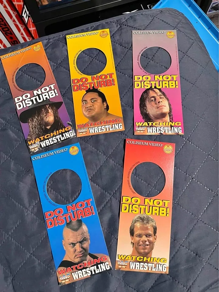 WWF Coliseum Video: 1994 Door Hanger “Do Not Disturb” Lot