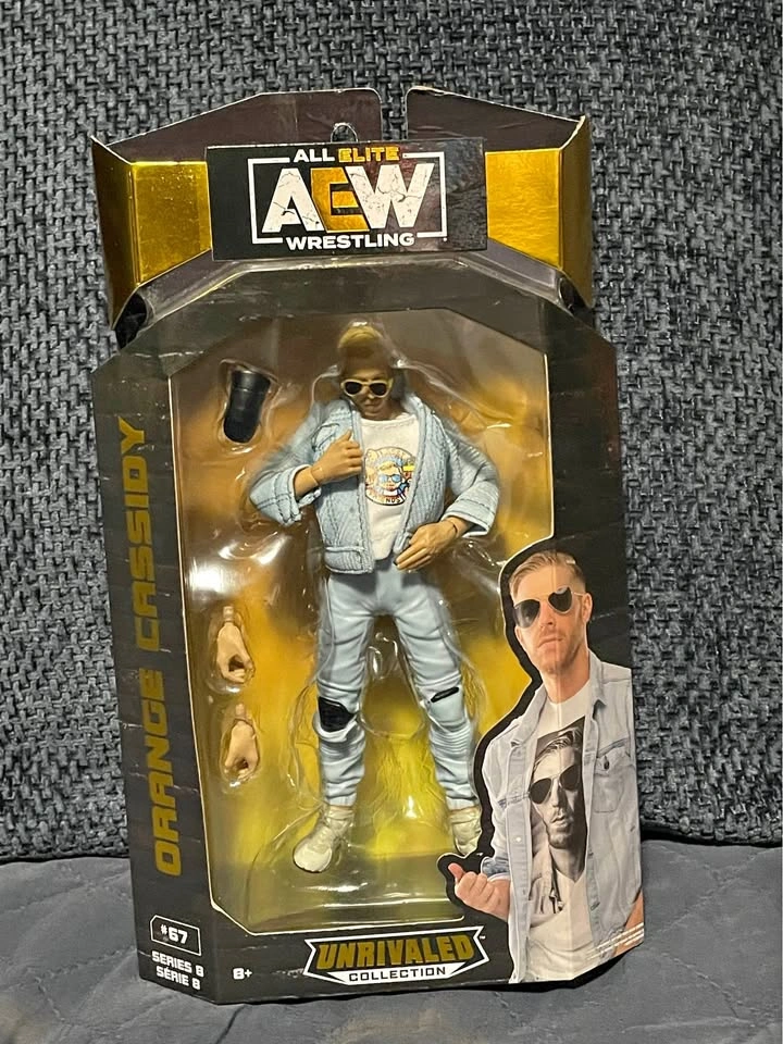 Jazwares AEW Elite Unrivaled: Orange Cassidy - Series #8