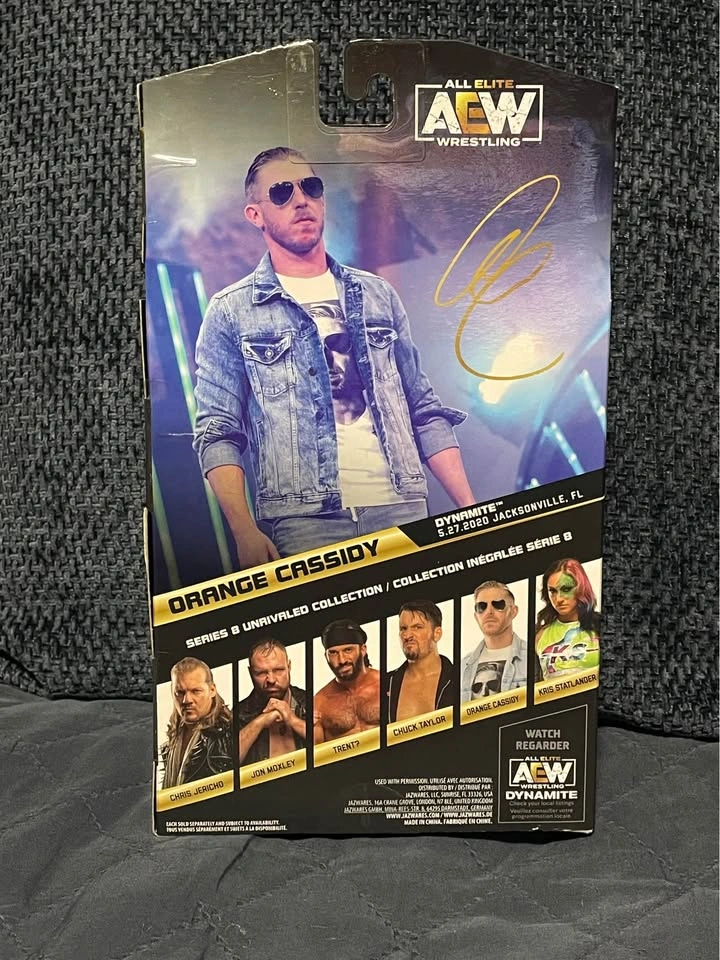Jazwares AEW Elite Unrivaled: Orange Cassidy - Series #8 - photo 3