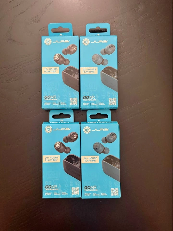 JLab GO Air Pop True Wireless Earbuds – Brand New Sealed